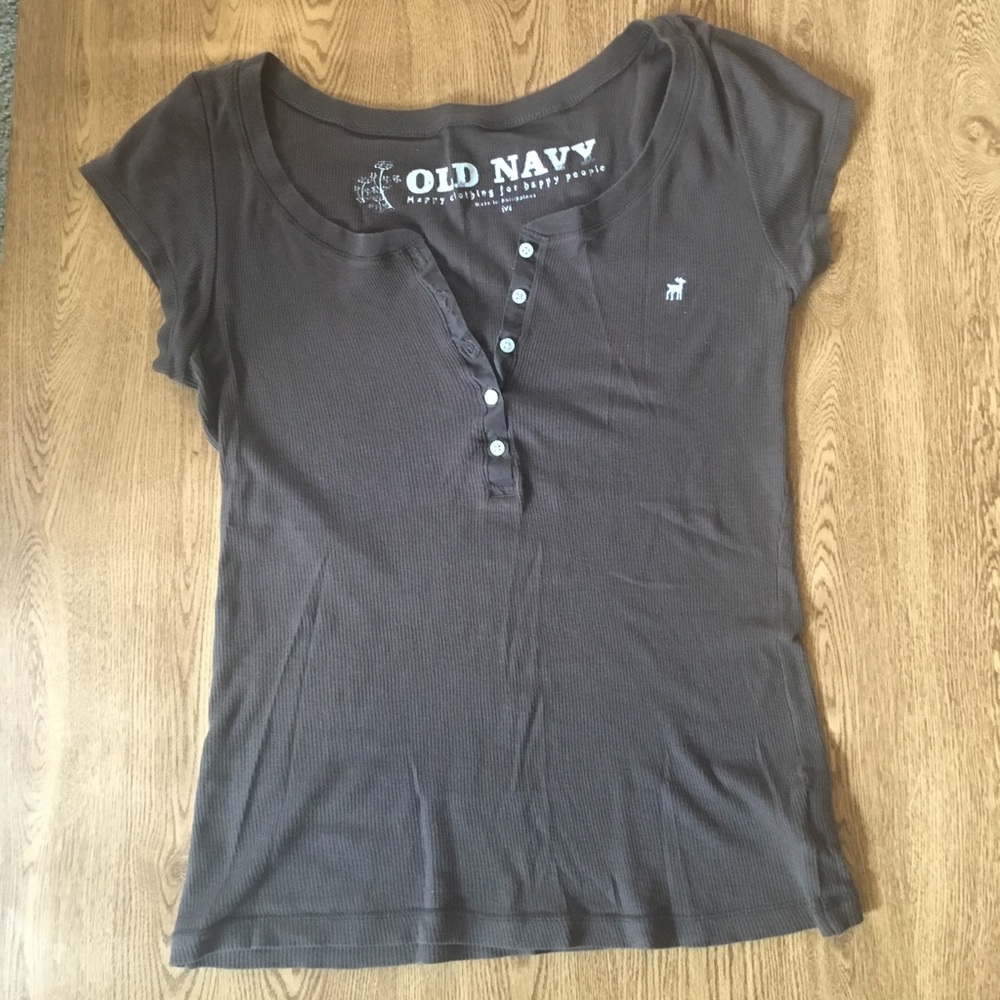 2 Old Navy Ribbed Button Up Tops - Picture 3 of 8